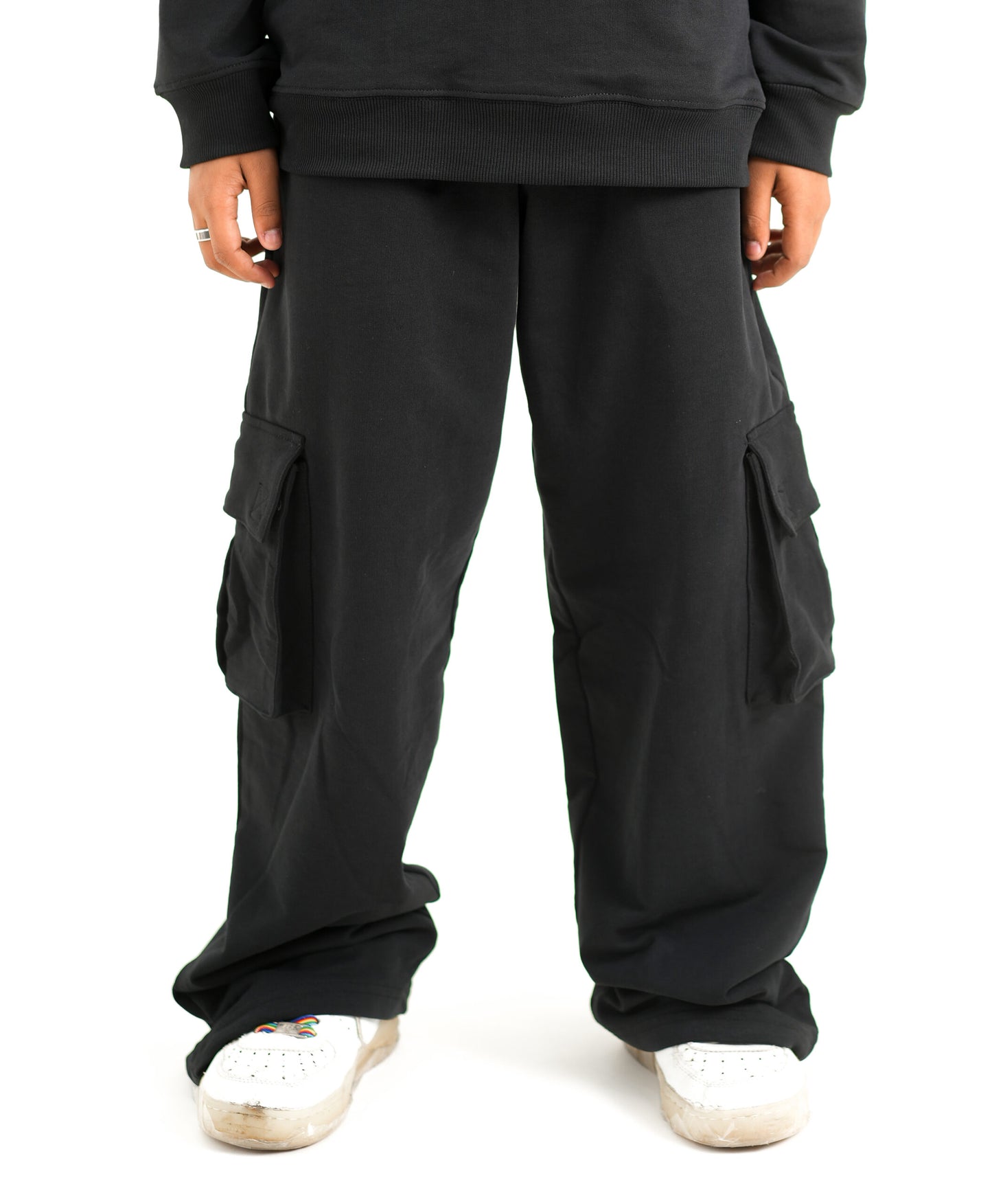 BLACK UNISEX BOTTOMS