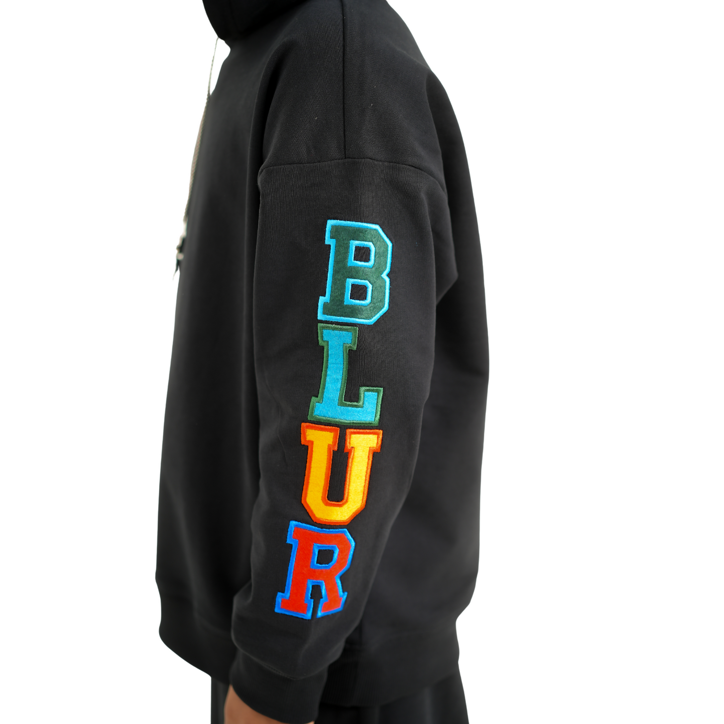 MANIFESTING BLACK HOODIE