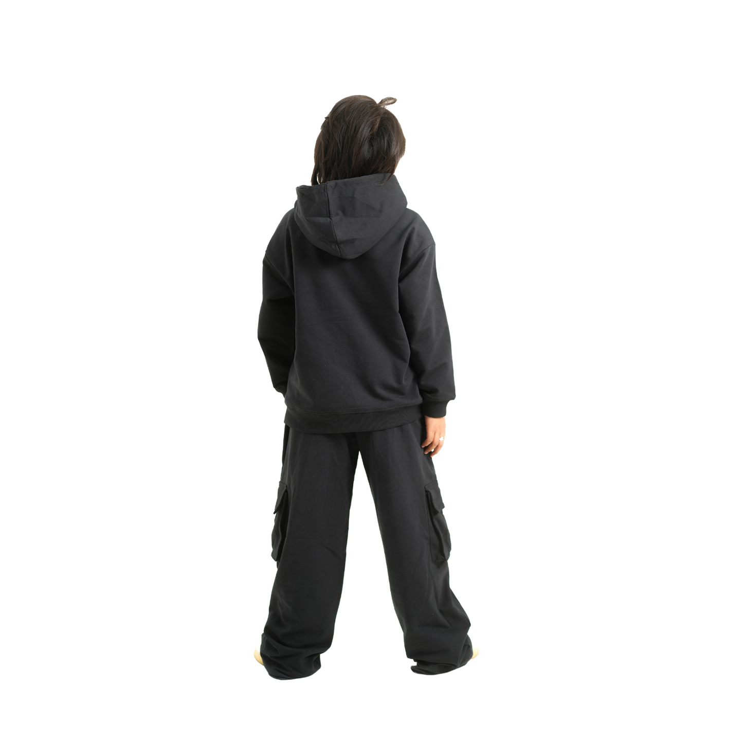 MANIFESTING BLACK HOODIE
