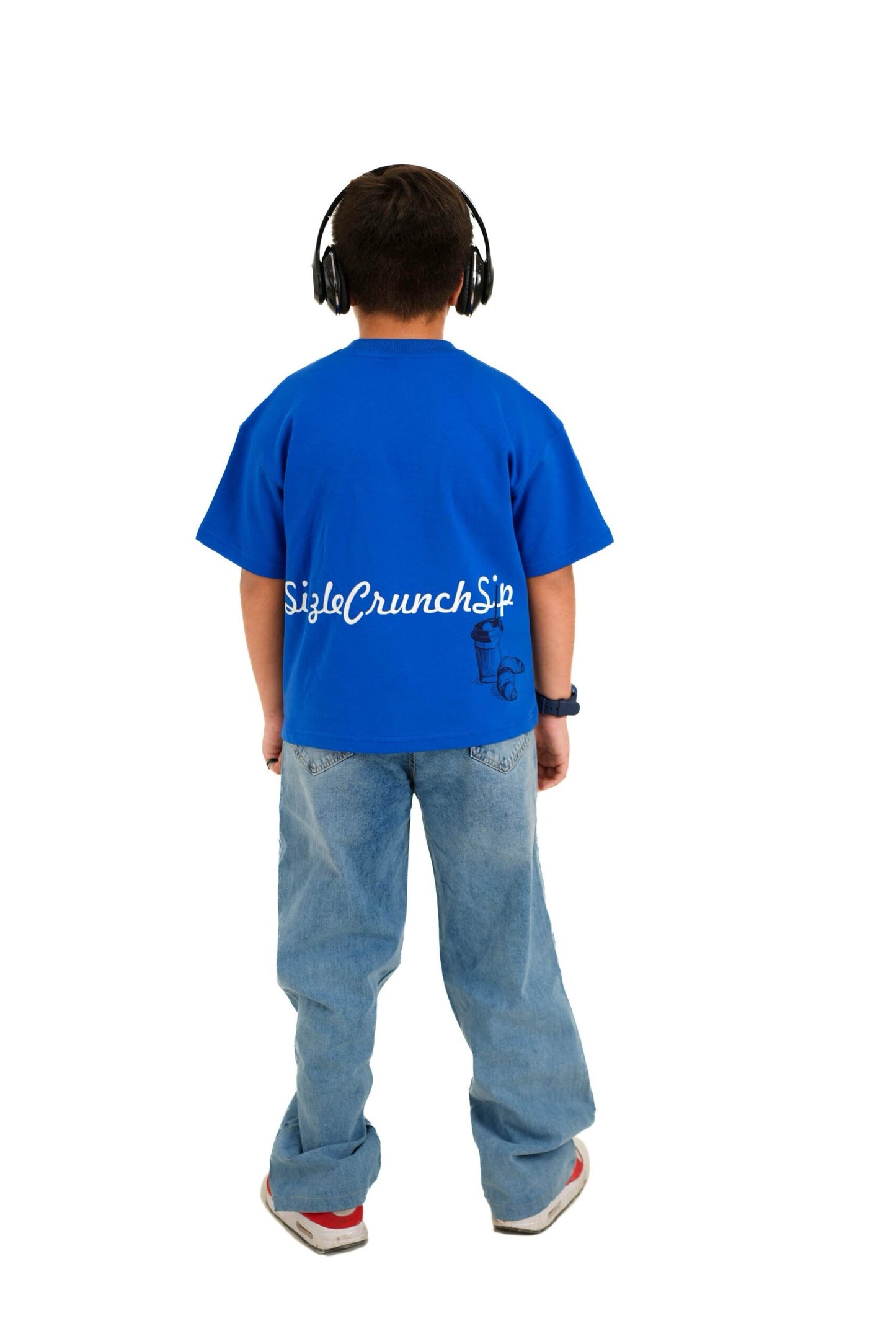 BURGER BLUE T-SHIRT