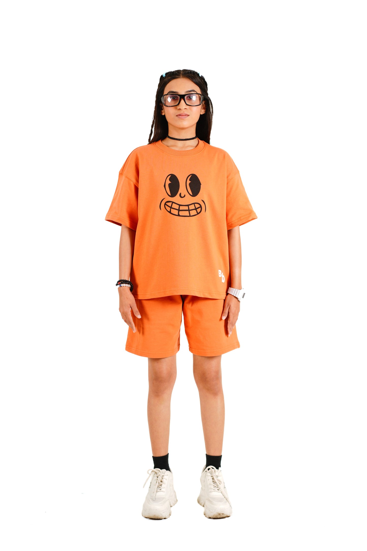 ORANGE UNISEX SHORTS