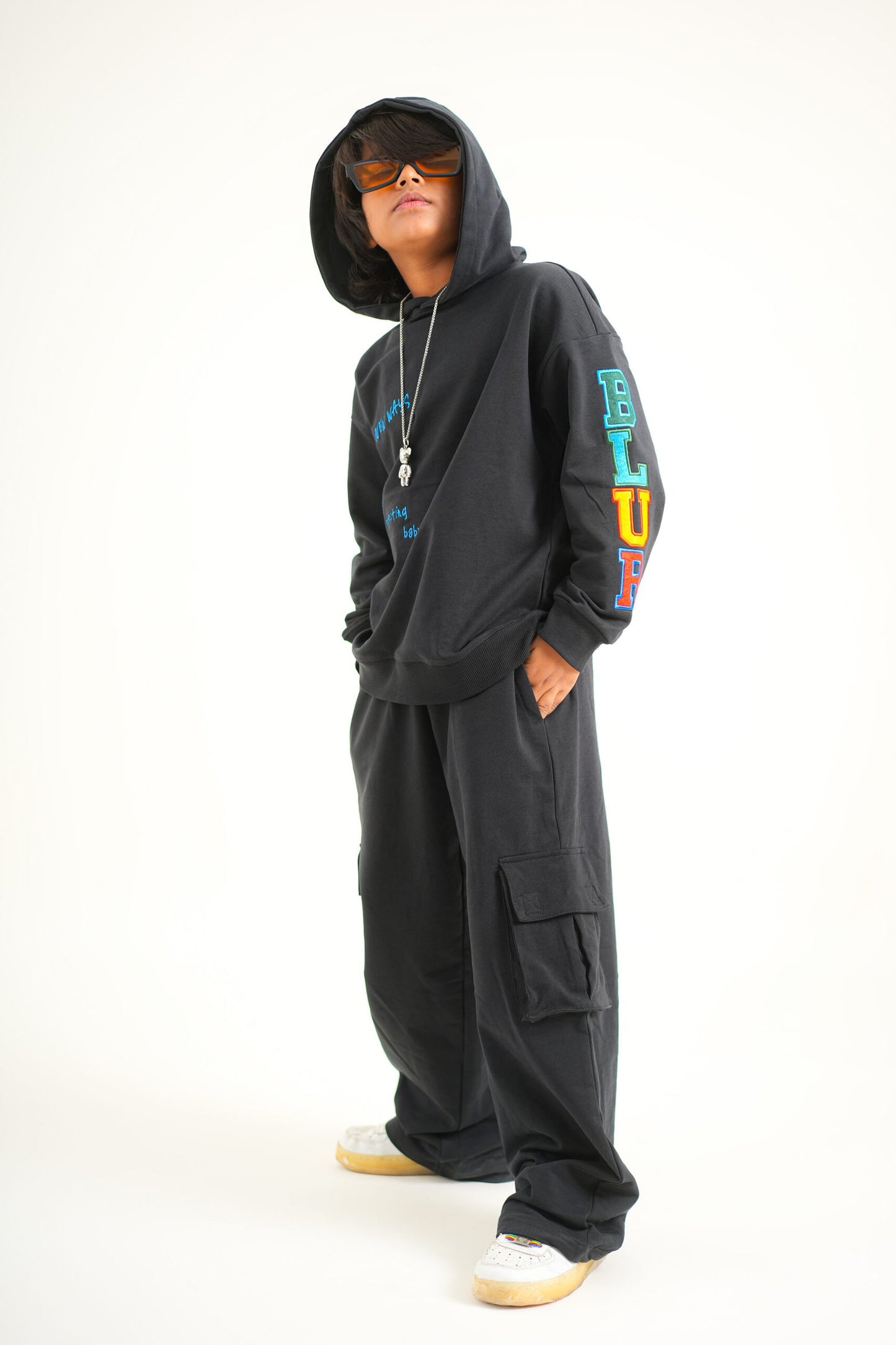 BLACK UNISEX BOTTOMS