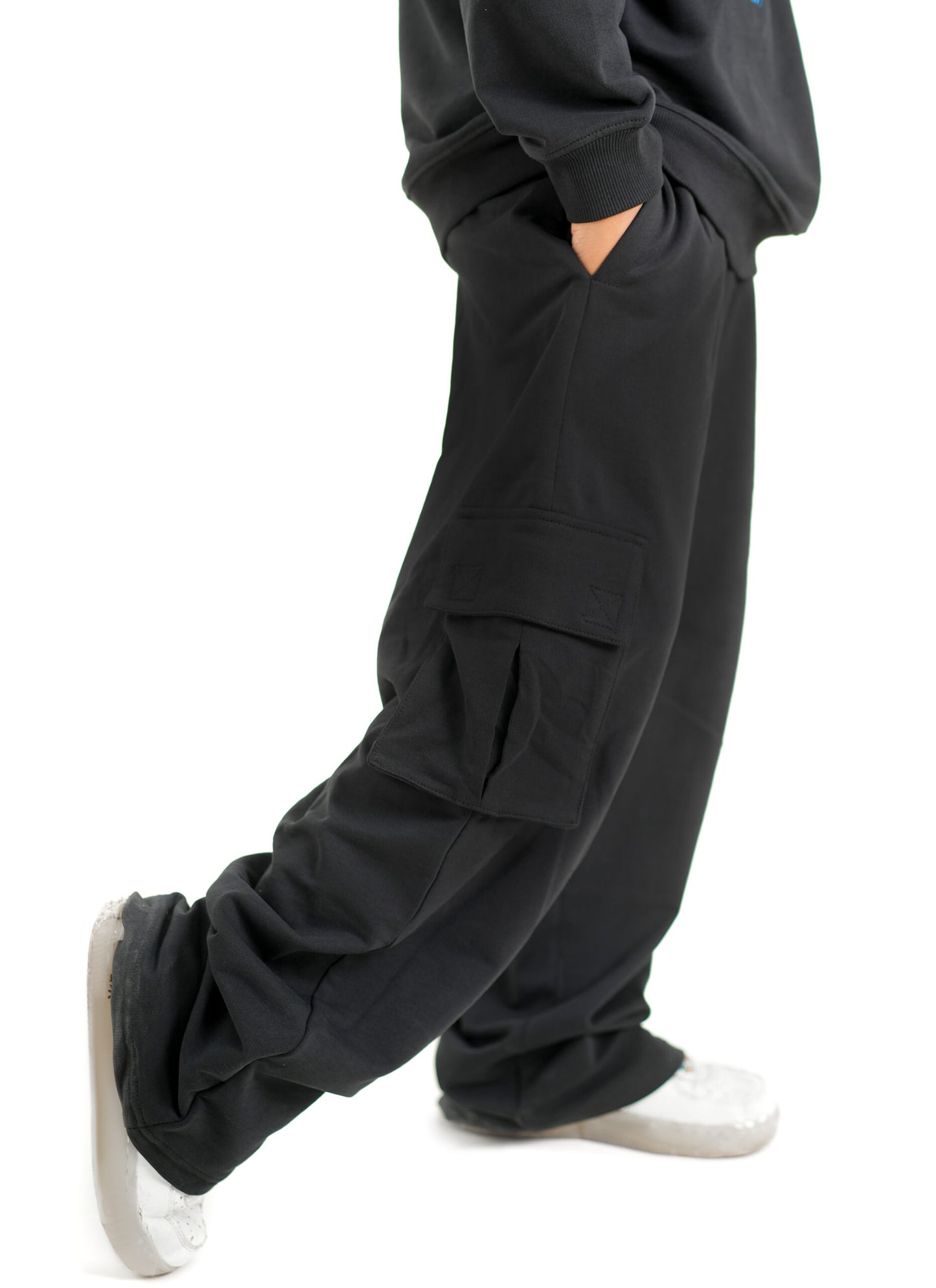 BLACK UNISEX BOTTOMS