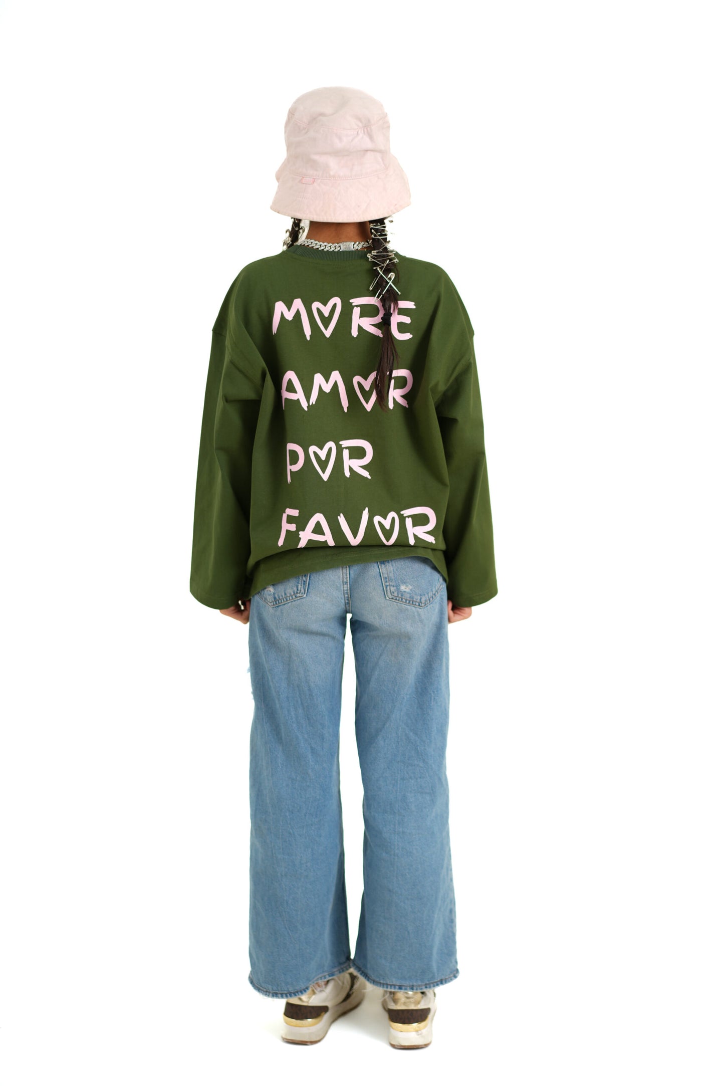 GREEN FULL SLEEVES T-SHIRT