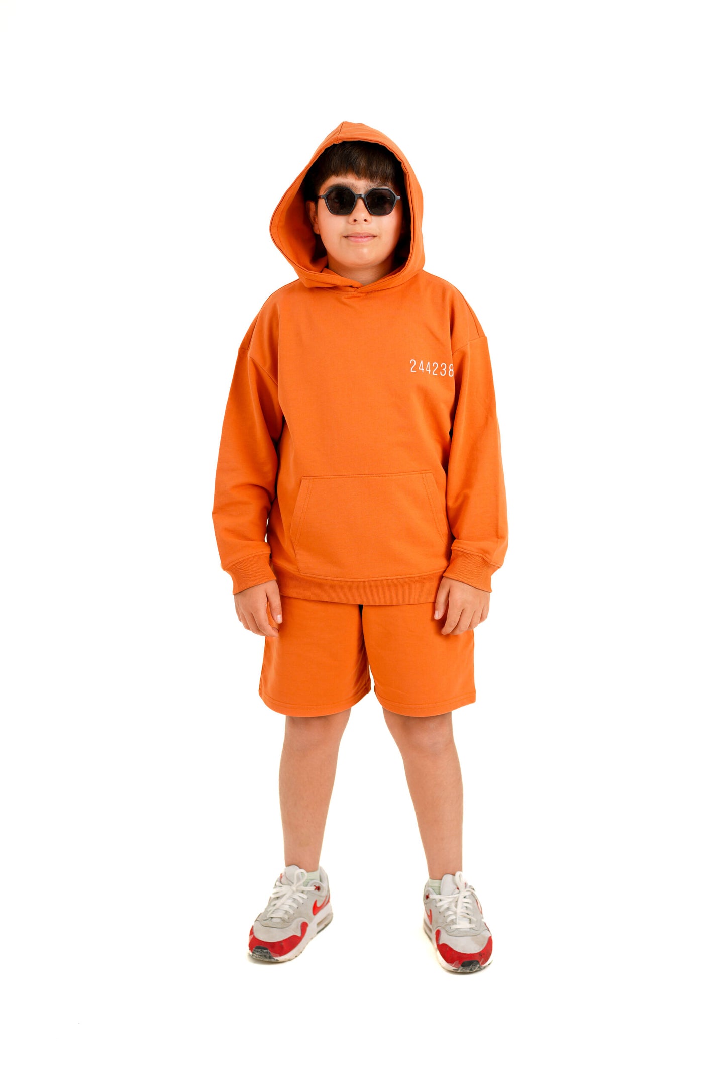 ORANGE UNISEX SHORTS