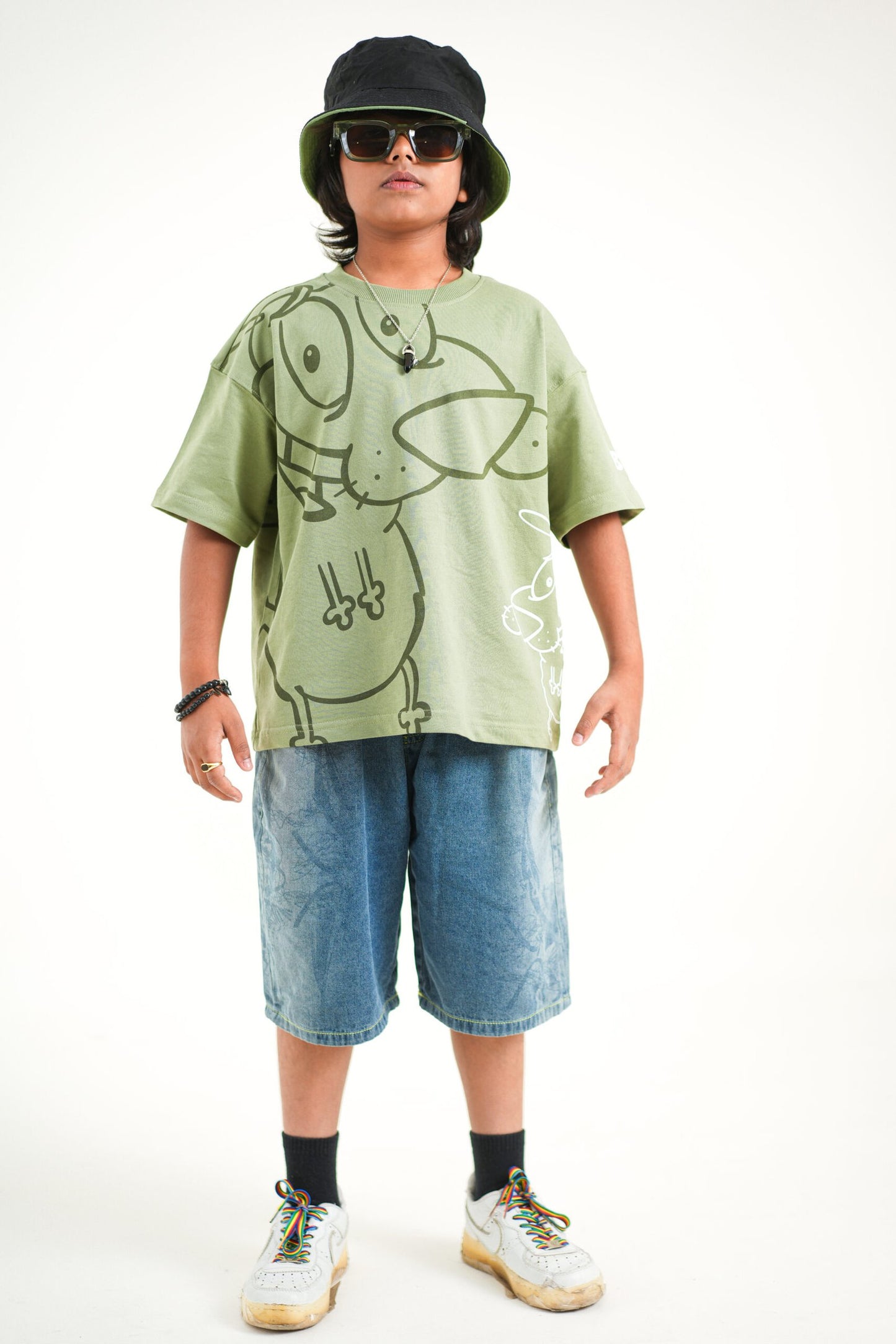 COOL GREEN PEPPA DOG T-SHIRT