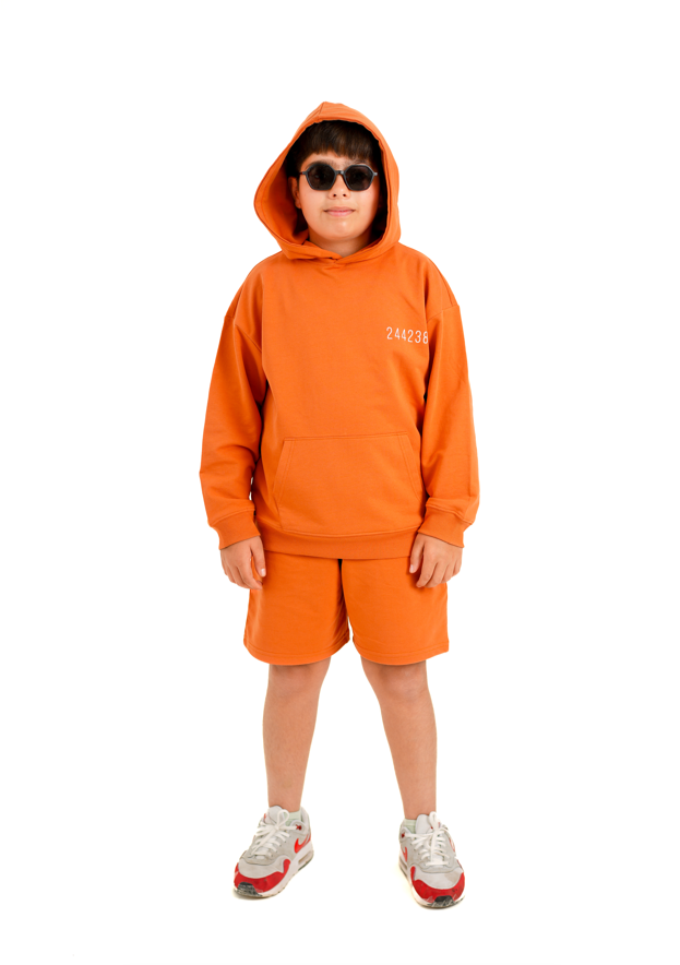 ORANGE WINTER HOODIE