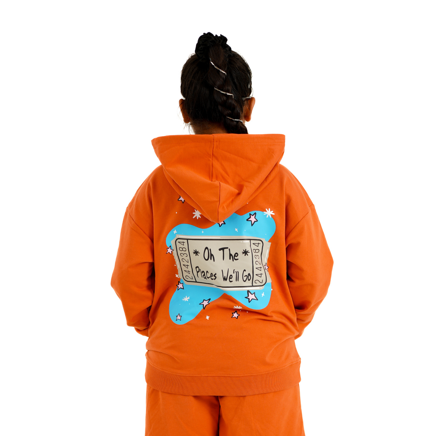ORANGE WINTER HOODIE