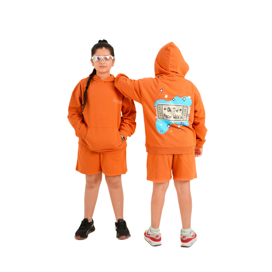 ORANGE WINTER CO-ORDS