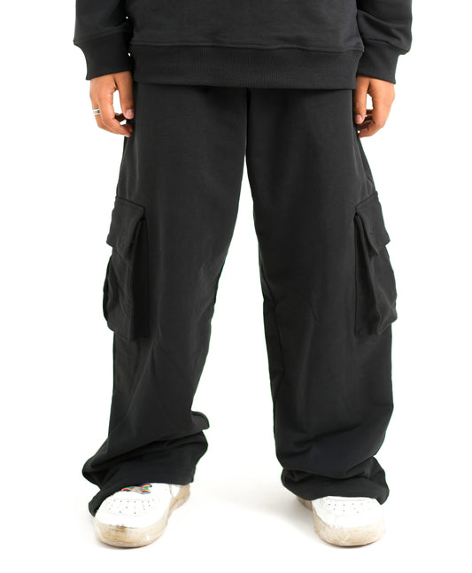 BLACK UNISEX BOTTOMS