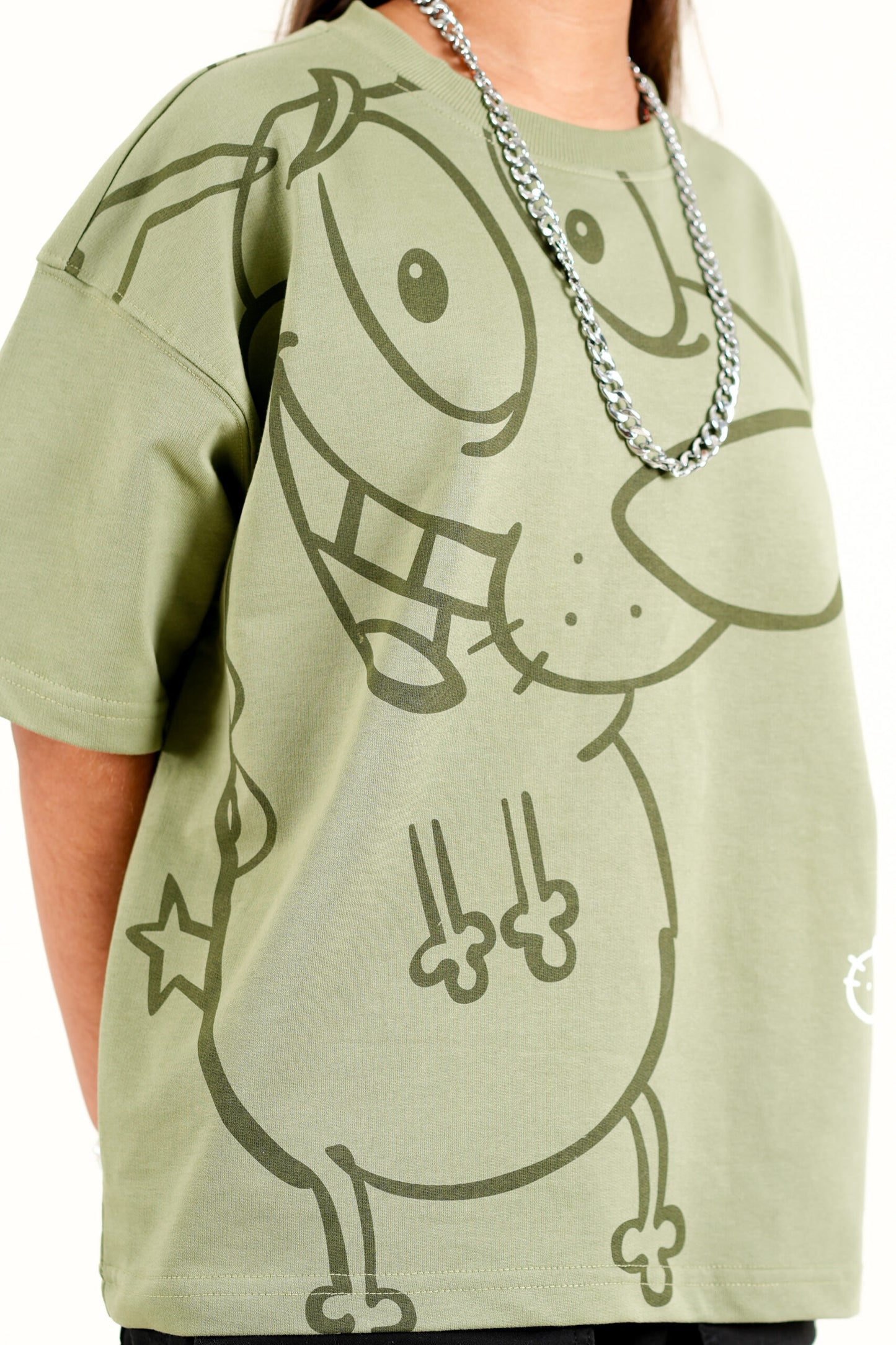 COOL GREEN PEPPA DOG T-SHIRT
