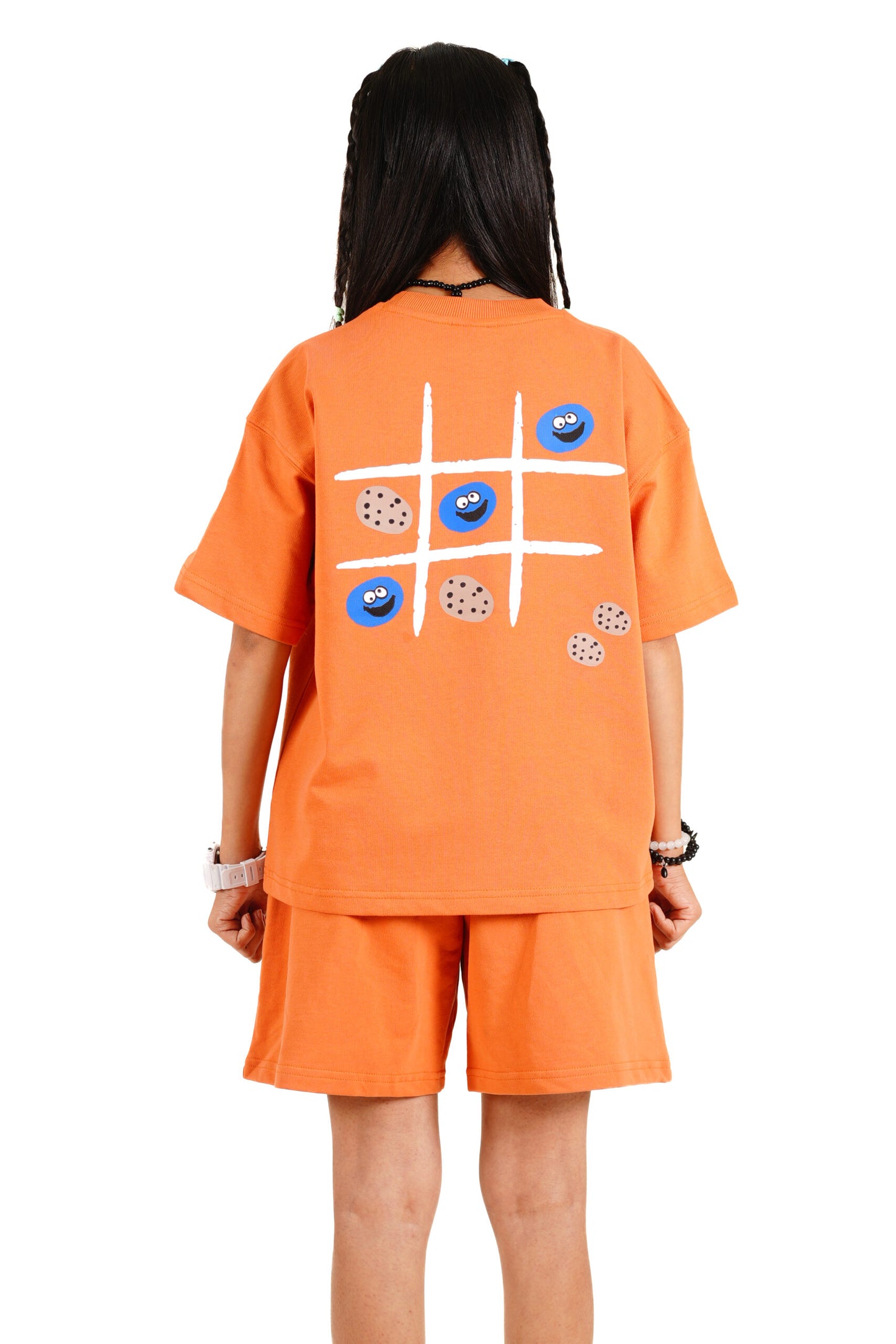 ORANGE UNISEX SHORTS