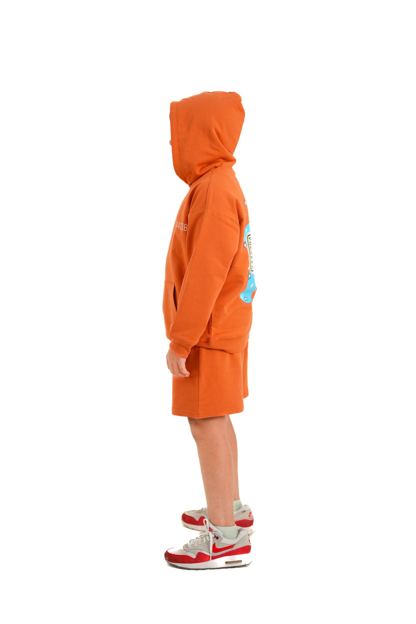 ORANGE UNISEX SHORTS