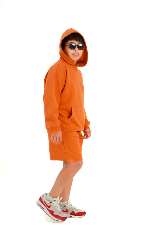 ORANGE UNISEX SHORTS